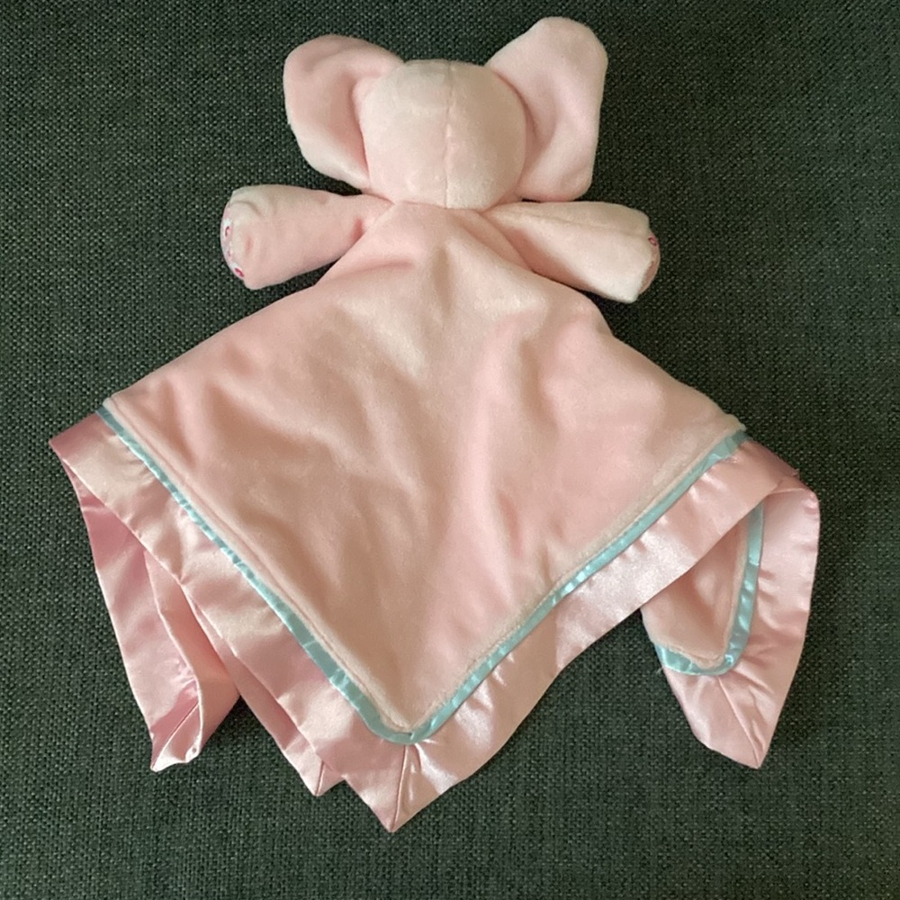 3 for $12 Bundle sale! Mary Meyer Baby Pink Plush Elephant Ella Bella Lovey - Picture 4 of 8